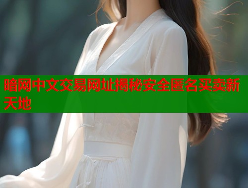 暗网中文交易网址揭秘安全匿名买卖新天地  第2张