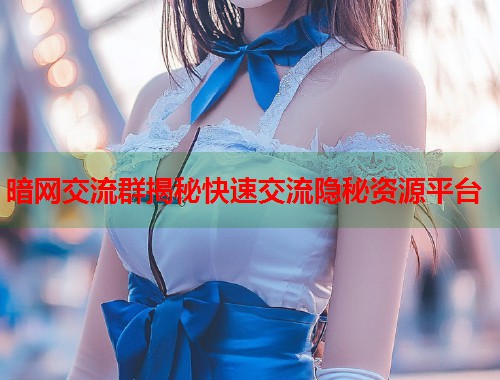 暗网交流群揭秘快速交流隐秘资源平台  第2张