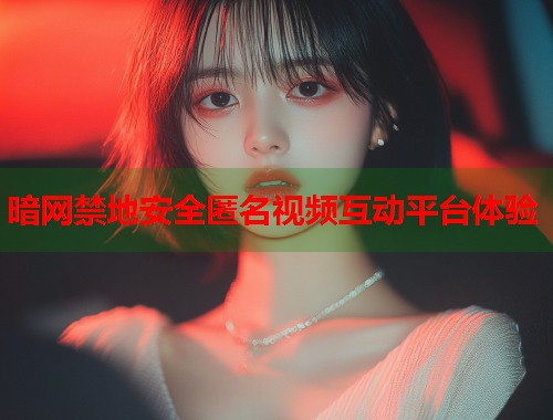暗网禁地安全匿名视频互动平台体验  第1张