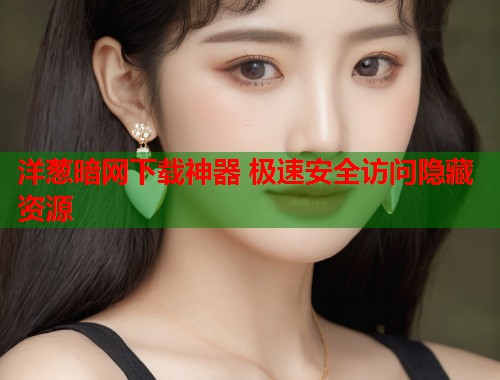 洋葱暗网下载神器 极速安全访问隐藏资源