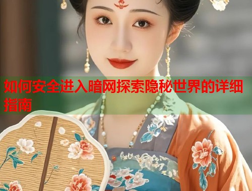 如何安全进入暗网探索隐秘世界的详细指南  第2张