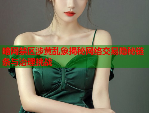 暗网禁区涉黄乱象揭秘网络交易隐秘链条与治理挑战  第2张