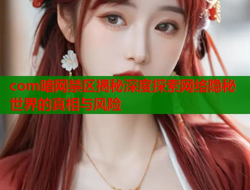 com暗网禁区揭秘深度探索网络隐秘世界的真相与风险