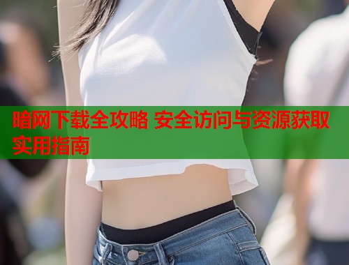 暗网下载全攻略 安全访问与资源获取实用指南