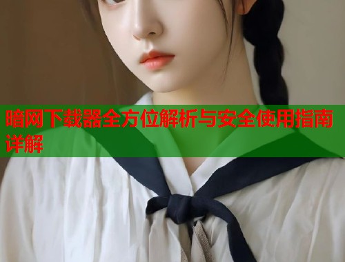 暗网下载器全方位解析与安全使用指南详解