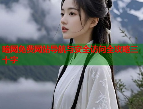 暗网免费网站导航与安全访问全攻略三十字