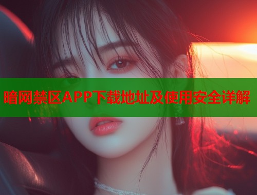 暗网禁区APP下载地址及使用安全详解  第1张