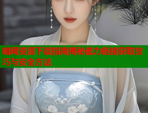 暗网资源下载指南揭秘磁力链接获取技巧与安全方法  第1张