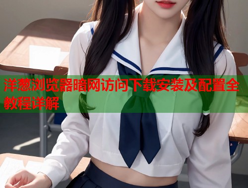 洋葱浏览器暗网访问下载安装及配置全教程详解  第1张