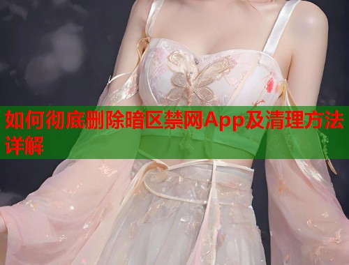如何彻底删除暗区禁网App及清理方法详解  第1张