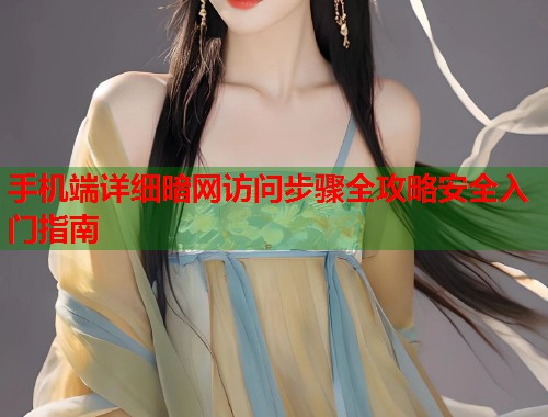 手机端详细暗网访问步骤全攻略安全入门指南