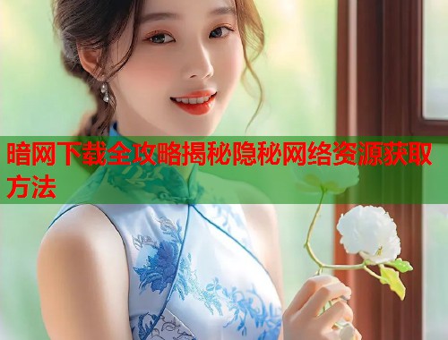 暗网下载全攻略揭秘隐秘网络资源获取方法  第1张