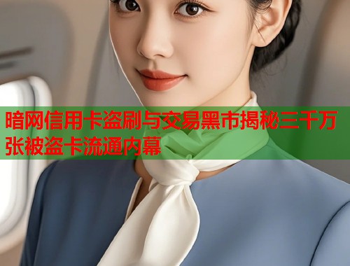 暗网信用卡盗刷与交易黑市揭秘三千万张被盗卡流通内幕