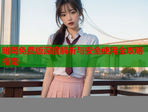 暗网免费版深度解析与安全使用全攻略指南  第1张