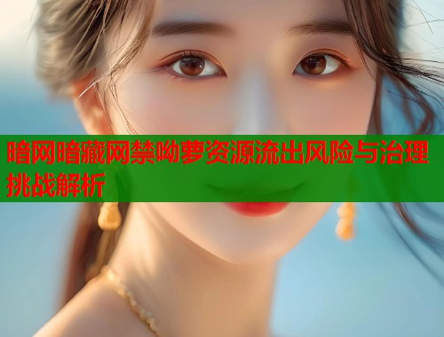 暗网暗藏网禁呦萝资源流出风险与治理挑战解析  第2张