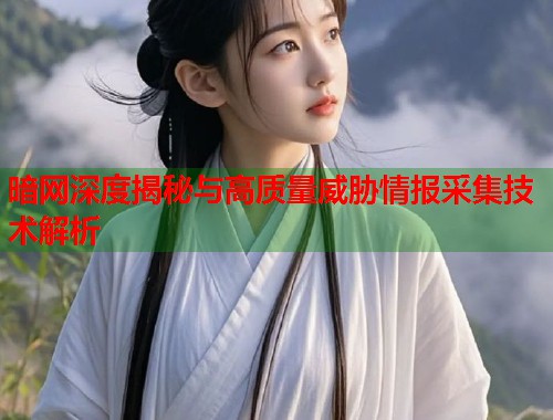 暗网深度揭秘与高质量威胁情报采集技术解析