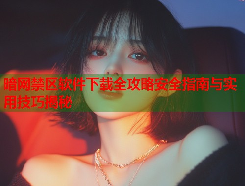 暗网禁区软件下载全攻略安全指南与实用技巧揭秘