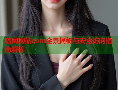 暗网网站com全景揭秘与安全访问指南解析