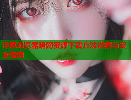 洋葱浏览器暗网资源下载方法详解与安全指南  第2张
