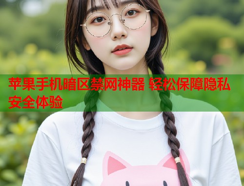 苹果手机暗区禁网神器 轻松保障隐私安全体验
