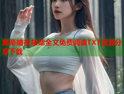 黑帝暗夜禁宠全文免费阅读TXT资源分享下载