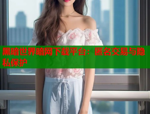 黑暗世界暗网下载平台：匿名交易与隐私保护  第2张