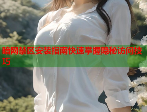 暗网禁区安装指南快速掌握隐秘访问技巧
