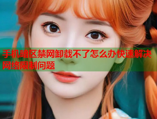手机暗区禁网卸载不了怎么办快速解决网络限制问题