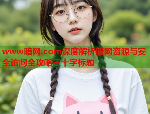 www暗网.com深度解析暗网资源与安全访问全攻略三十字标题  第2张