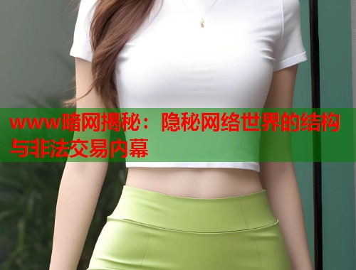 www暗网揭秘：隐秘网络世界的结构与非法交易内幕