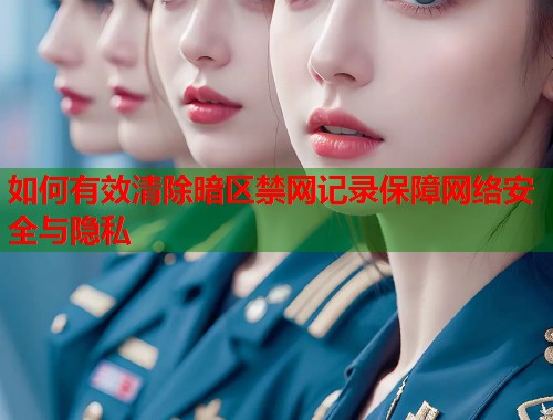 如何有效清除暗区禁网记录保障网络安全与隐私