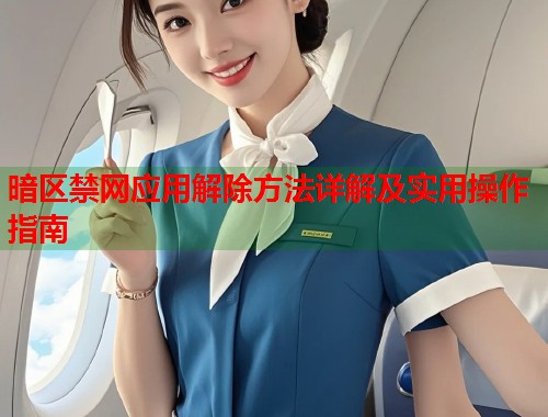 暗区禁网应用解除方法详解及实用操作指南  第2张