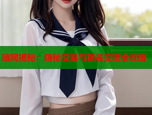 暗网揭秘：隐秘交易与匿名交流全攻略